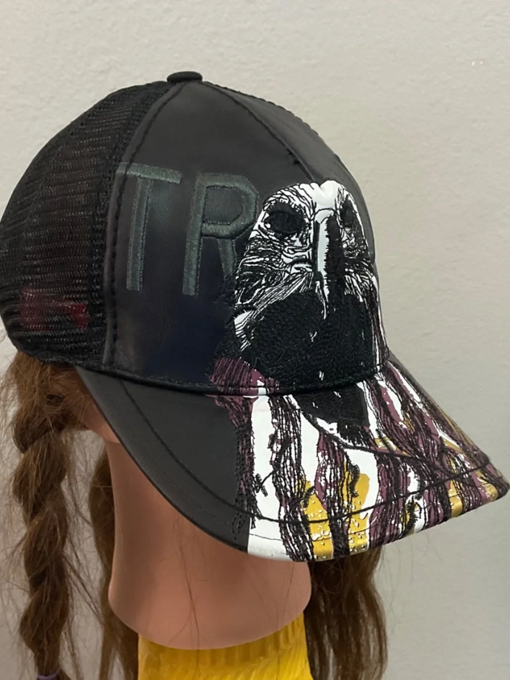 True religion Leather Cap.